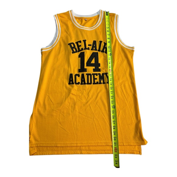 Bel-Air Academy Basketball Jersey Men’s Large #14 Will Smith Fresh Prince XL - Picture 3 of 6
